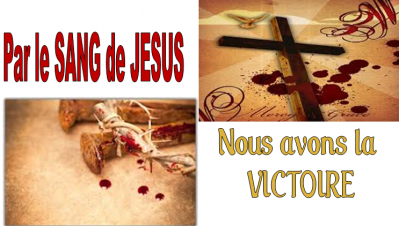 Sang de jesus victoire